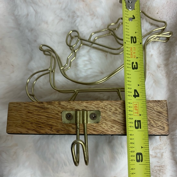 Rustic stocking holders set of 3